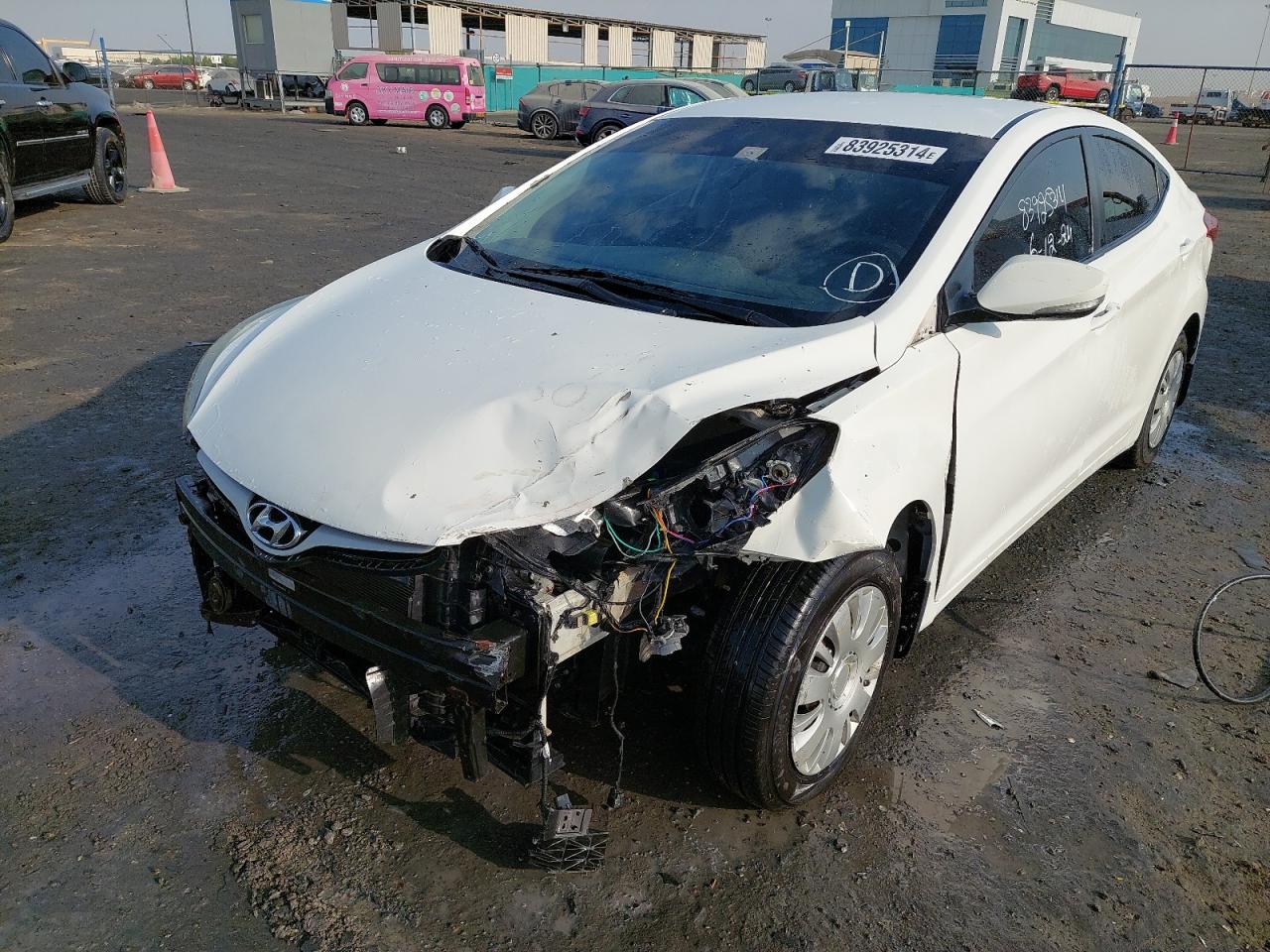 KMHDG41C6FU311474 - 2015 Hyundai Elantra Se - #83925314