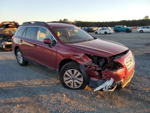  SUBARU OUTBACK 2017 Burgundy