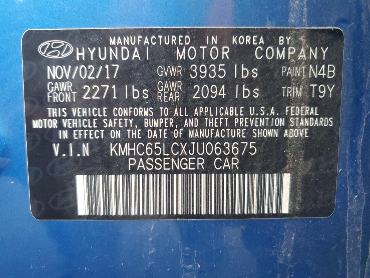 2018 Hyundai IONIQ - Image 13