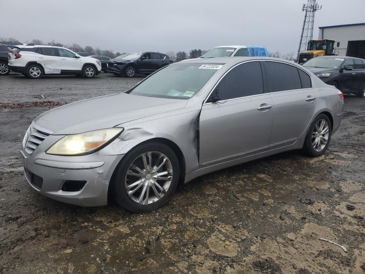 2011 Hyundai Genesis 4.6L de vânzare în Windsor, NJ - Front End