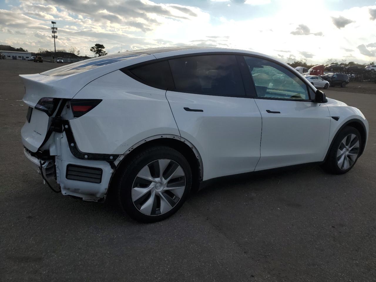 VIN 5YJYGDEE6MF261344 2021 TESLA MODEL Y no.3