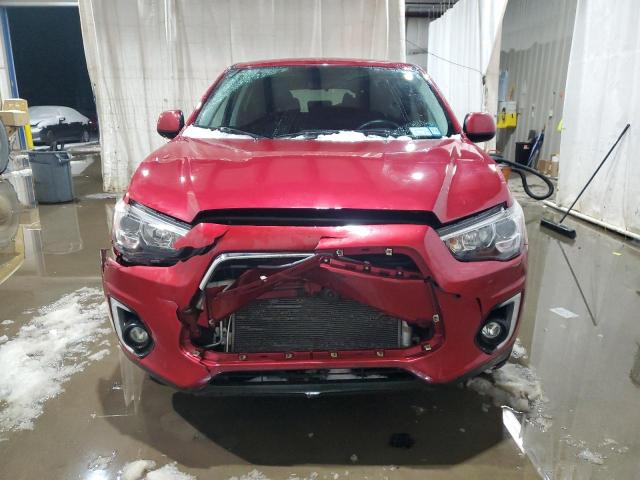  MITSUBISHI OUTLANDER 2015 Красный