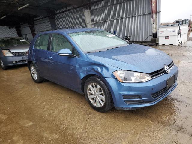  VOLKSWAGEN GOLF 2015 Синій