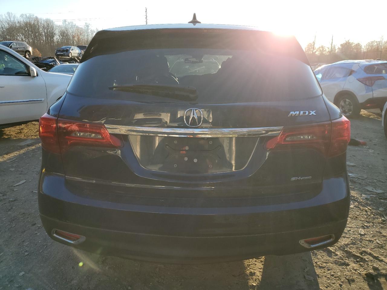 VIN 5FRYD4H40EB005714 2014 ACURA MDX no.6