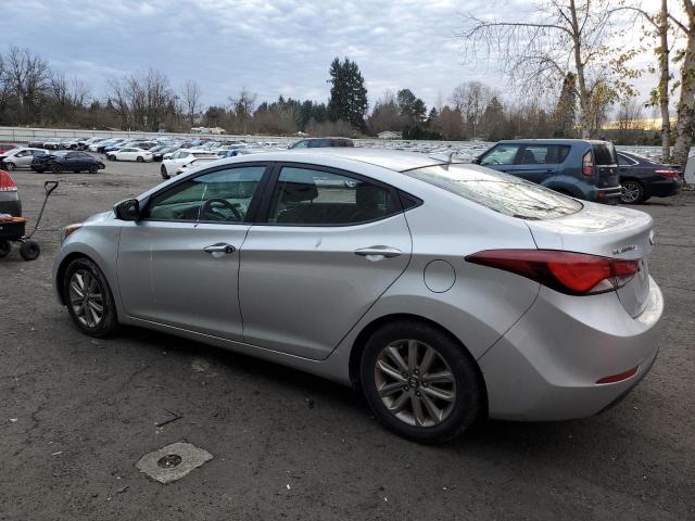  HYUNDAI ELANTRA 2014 Srebrny