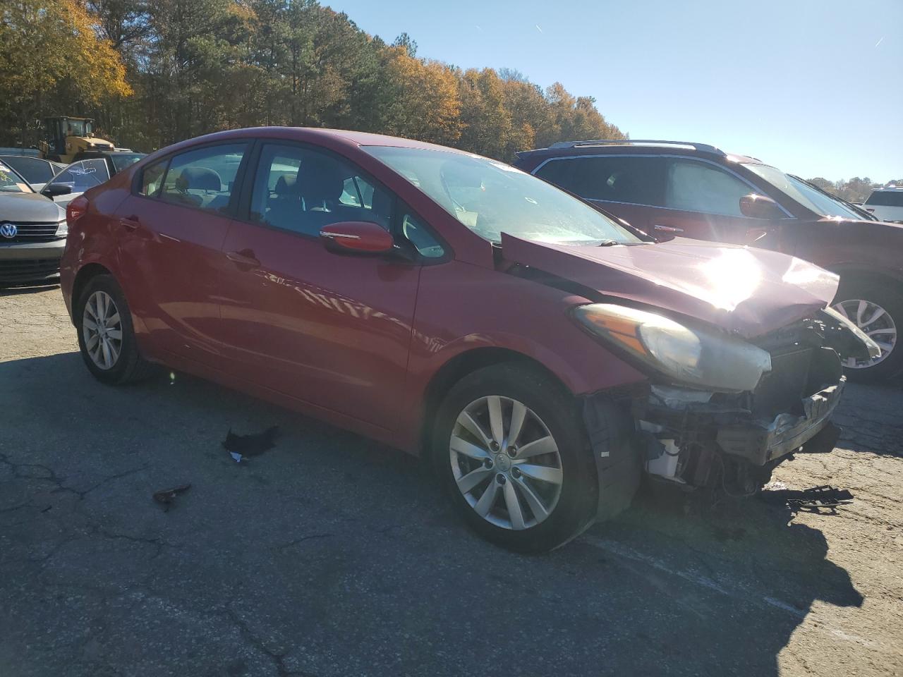 VIN KNAFX4A66E5223733 2014 KIA FORTE no.4