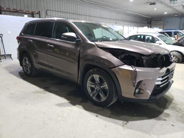  TOYOTA HIGHLANDER 2017 Złoty