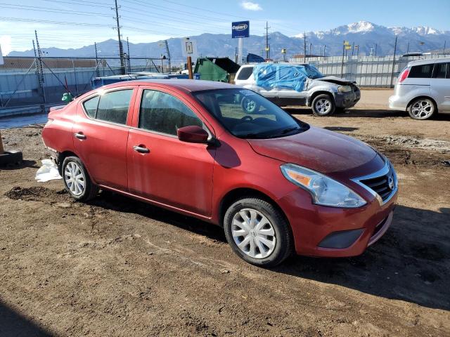  NISSAN VERSA 2016 Бургунди