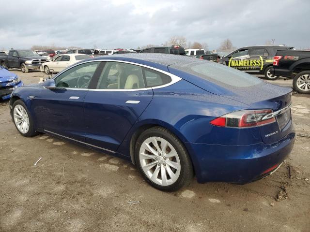  TESLA MODEL S 2016 Синий