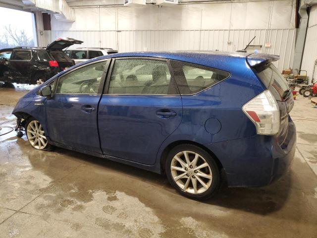  TOYOTA PRIUS 2014 Синій