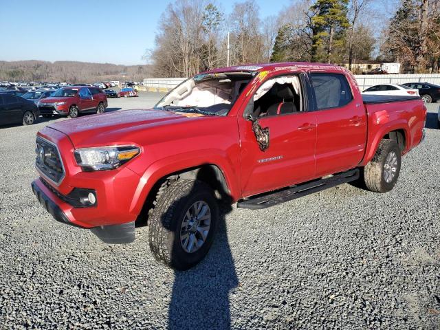  TOYOTA TACOMA 2017 Czerwony