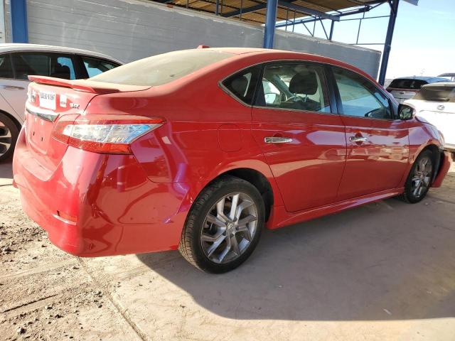  NISSAN SENTRA 2015 Czerwony