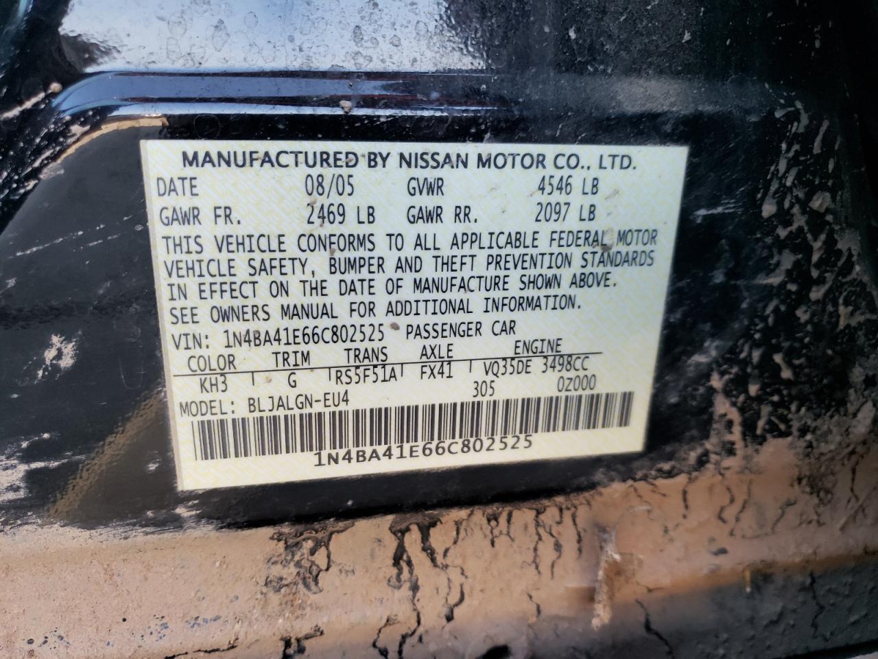 2006 Nissan Maxima - Image 13