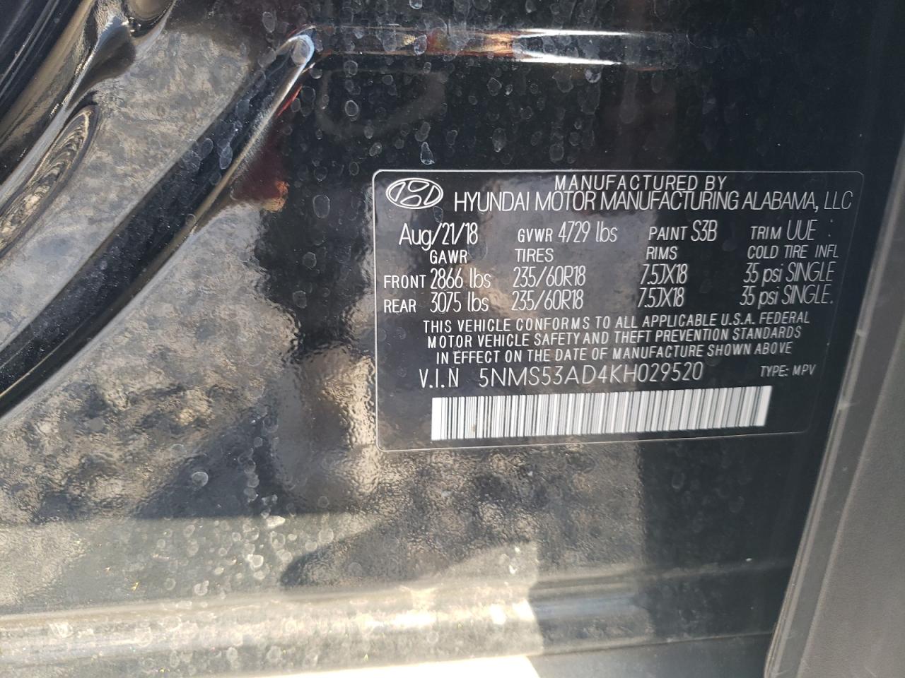 2019 Hyundai Santa Fe - Image 13