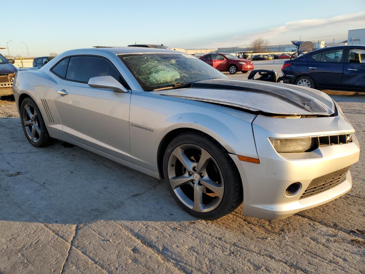 VIN 2G1FC1E35E9291093 2014 CHEVROLET CAMARO no.4