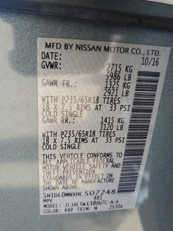 2017 Infiniti QX60 - Image 14