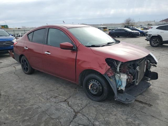  NISSAN VERSA 2018 Red