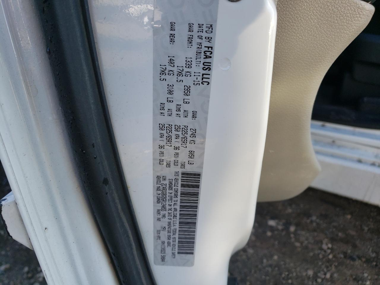 VIN 2C4RDGBG9GR124055 2016 DODGE CARAVAN no.13