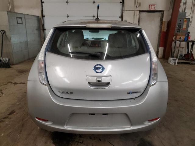  NISSAN LEAF 2012 Серебристый