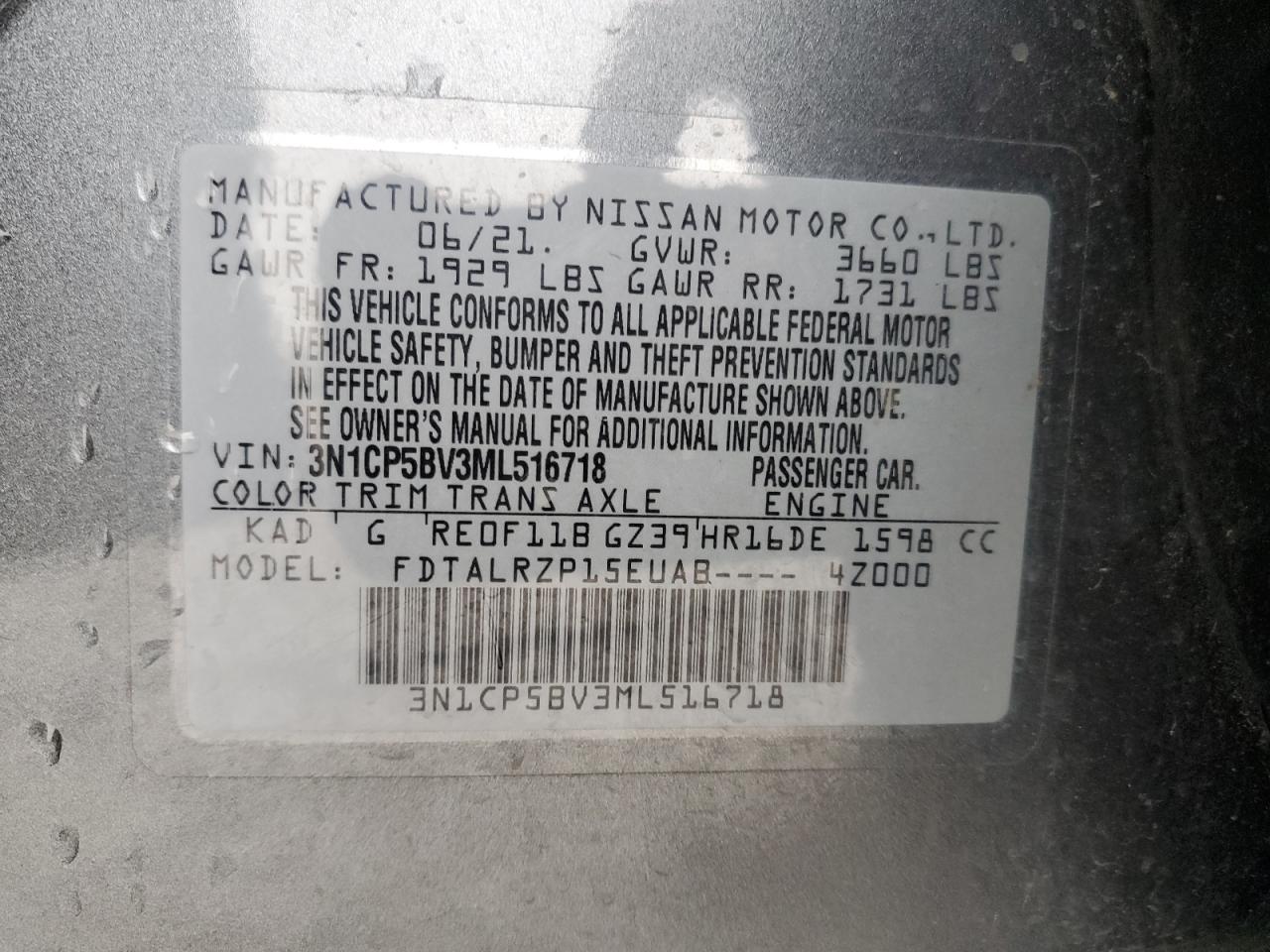 2021 Nissan Kicks - Image 14