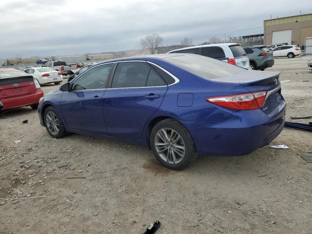 Sedans TOYOTA CAMRY 2015 Granatowy