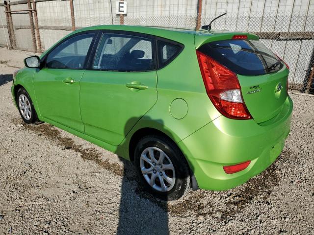  HYUNDAI ACCENT 2013 Green