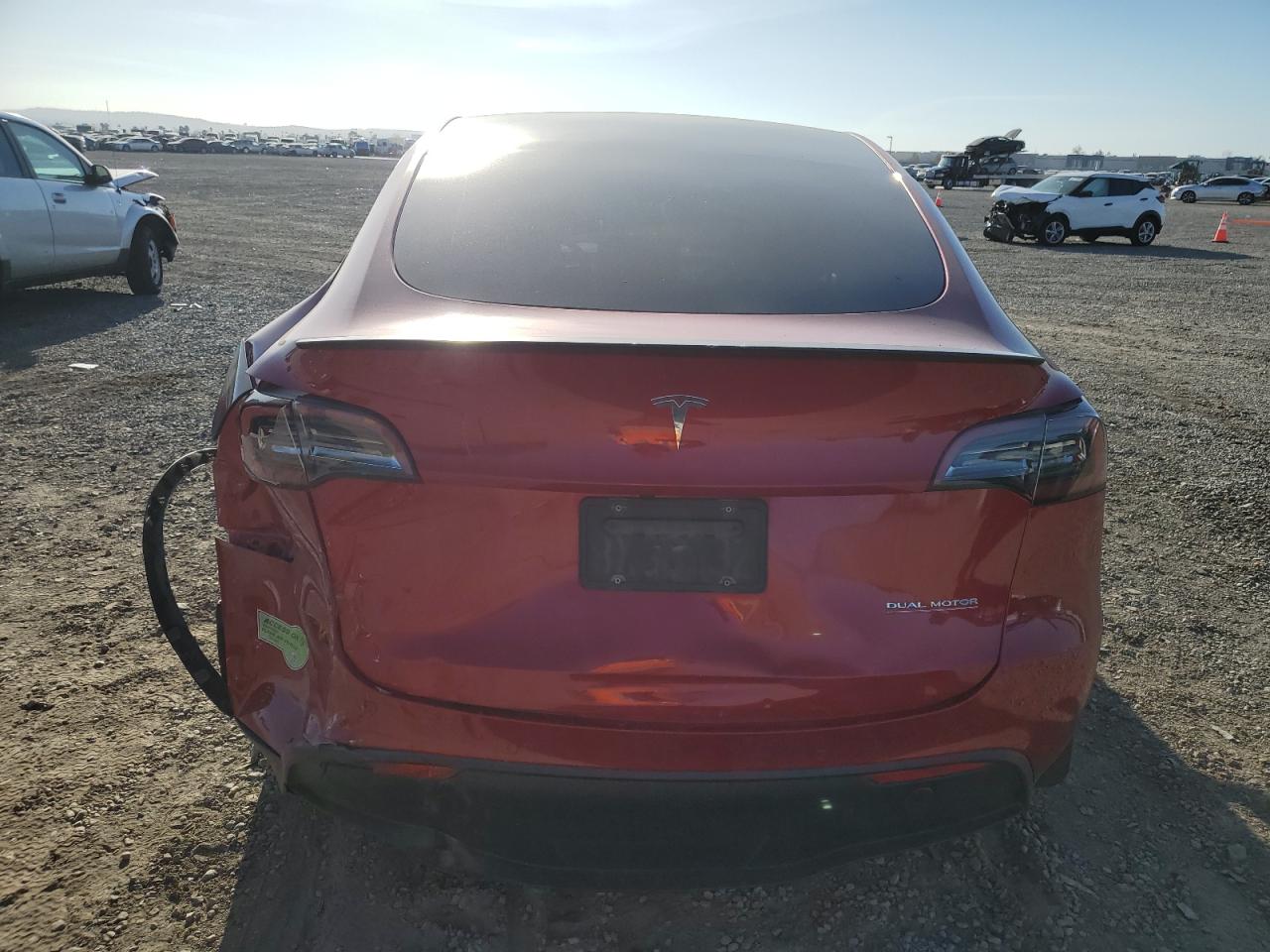 VIN 5YJYGDEF9MF194666 2021 TESLA MODEL Y no.6