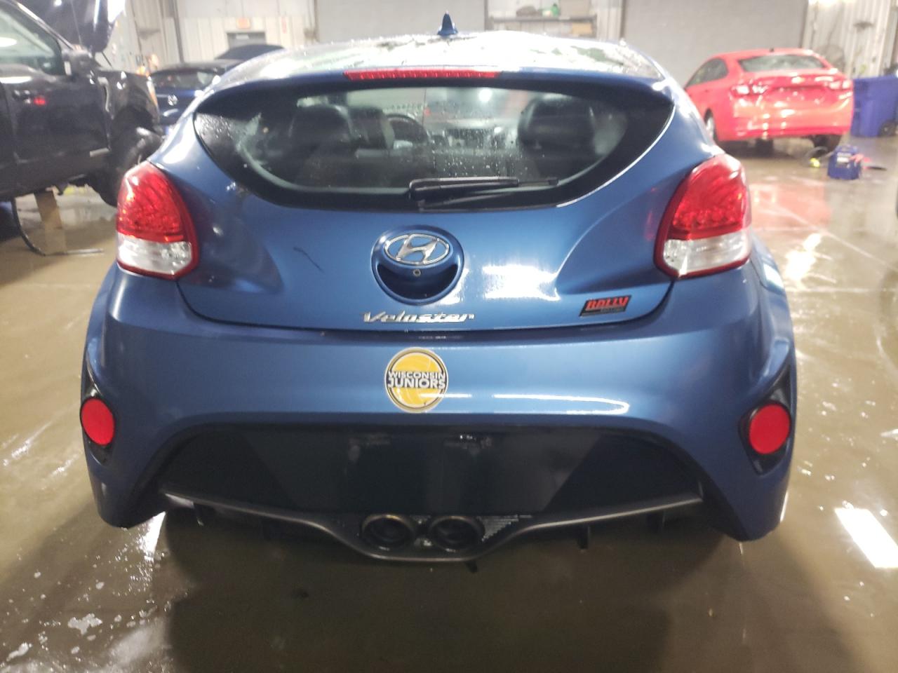 2016 Hyundai Veloster Turbo VIN: KMHTC6AE1GU260133 Lot: 83443344