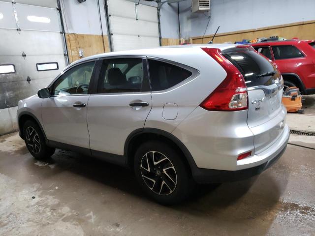  HONDA CRV 2016 Silver