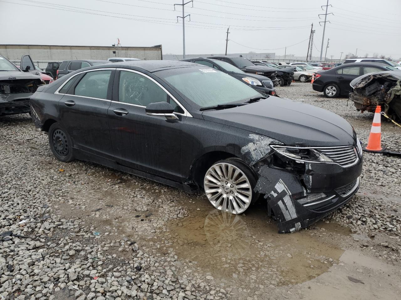 VIN 3LN6L2J95FR625766 2015 LINCOLN MKZ no.4