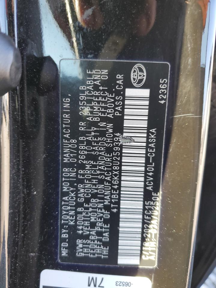 2008 Toyota Camry - Image 12