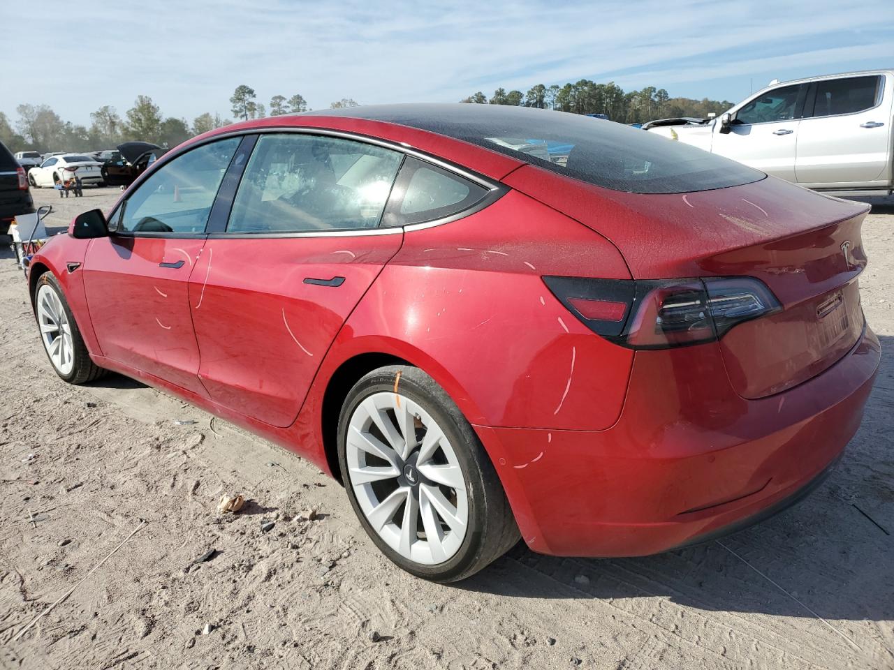 VIN 5YJ3E1EB8MF079777 2021 TESLA MODEL 3 no.2