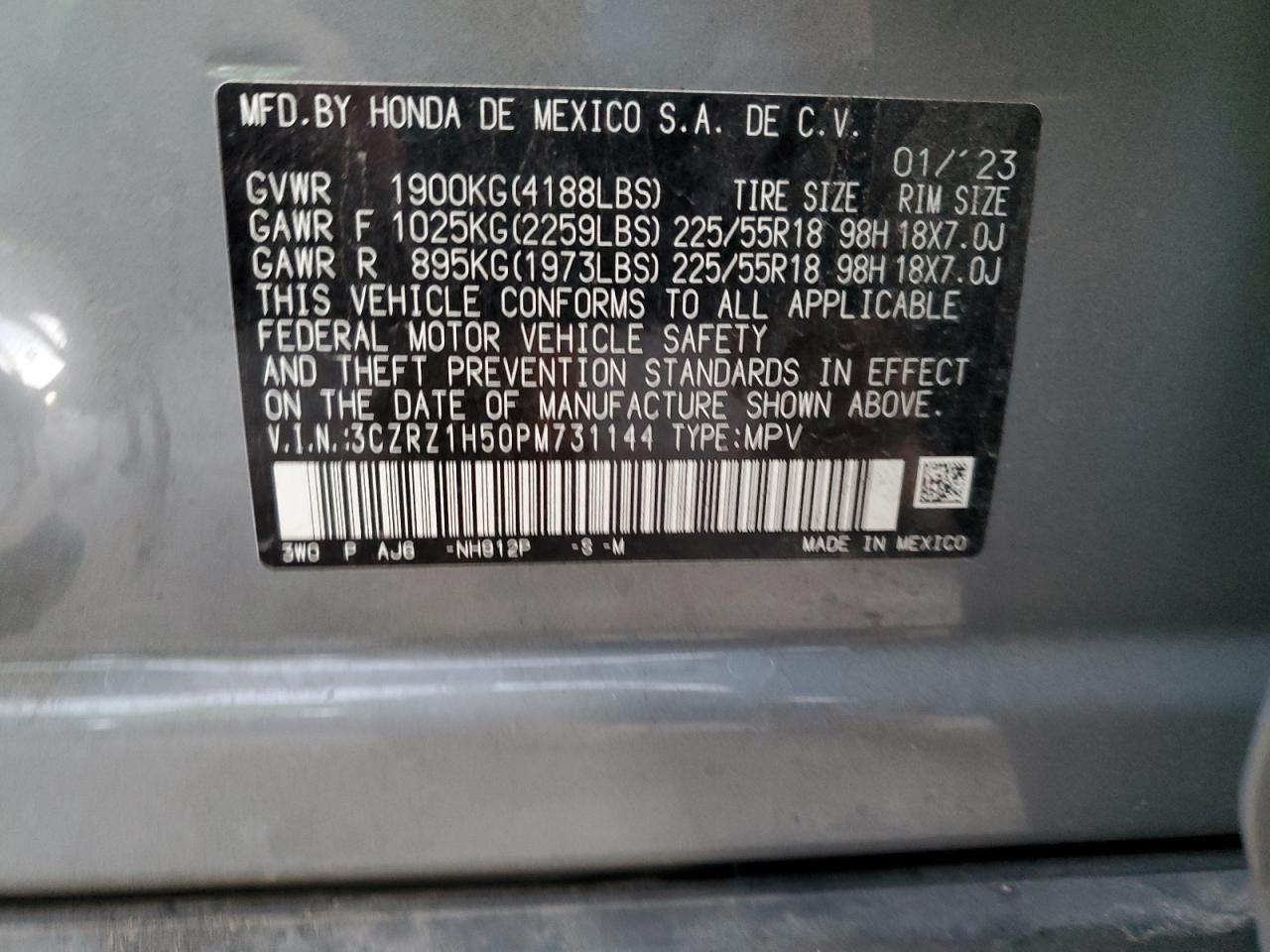 2023 Honda HR-V - Image 13