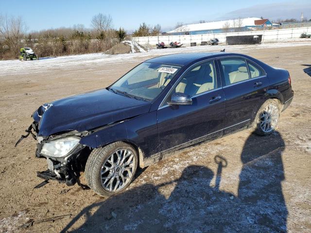  MERCEDES-BENZ C-CLASS 2013 Синий