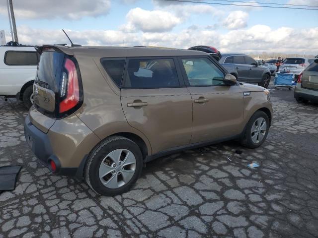  KIA SOUL 2016 tan