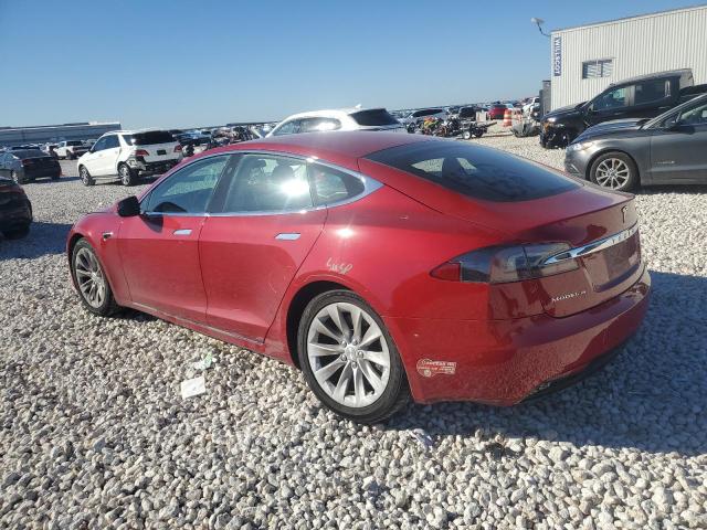  TESLA MODEL S 2017 Красный