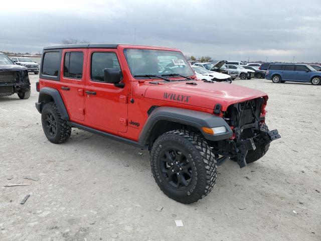  JEEP WRANGLER 2023 Червоний