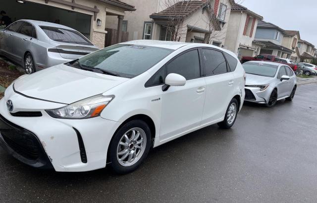 Crossovers TOYOTA PRIUS 2015 White