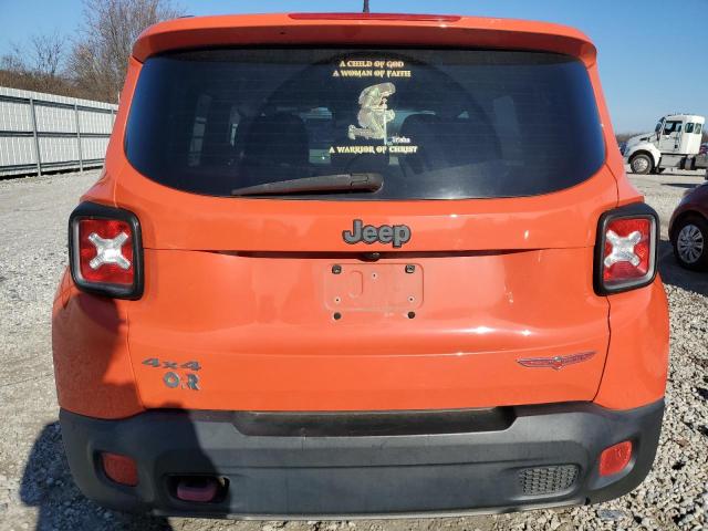  JEEP RENEGADE 2017 Оранжевый