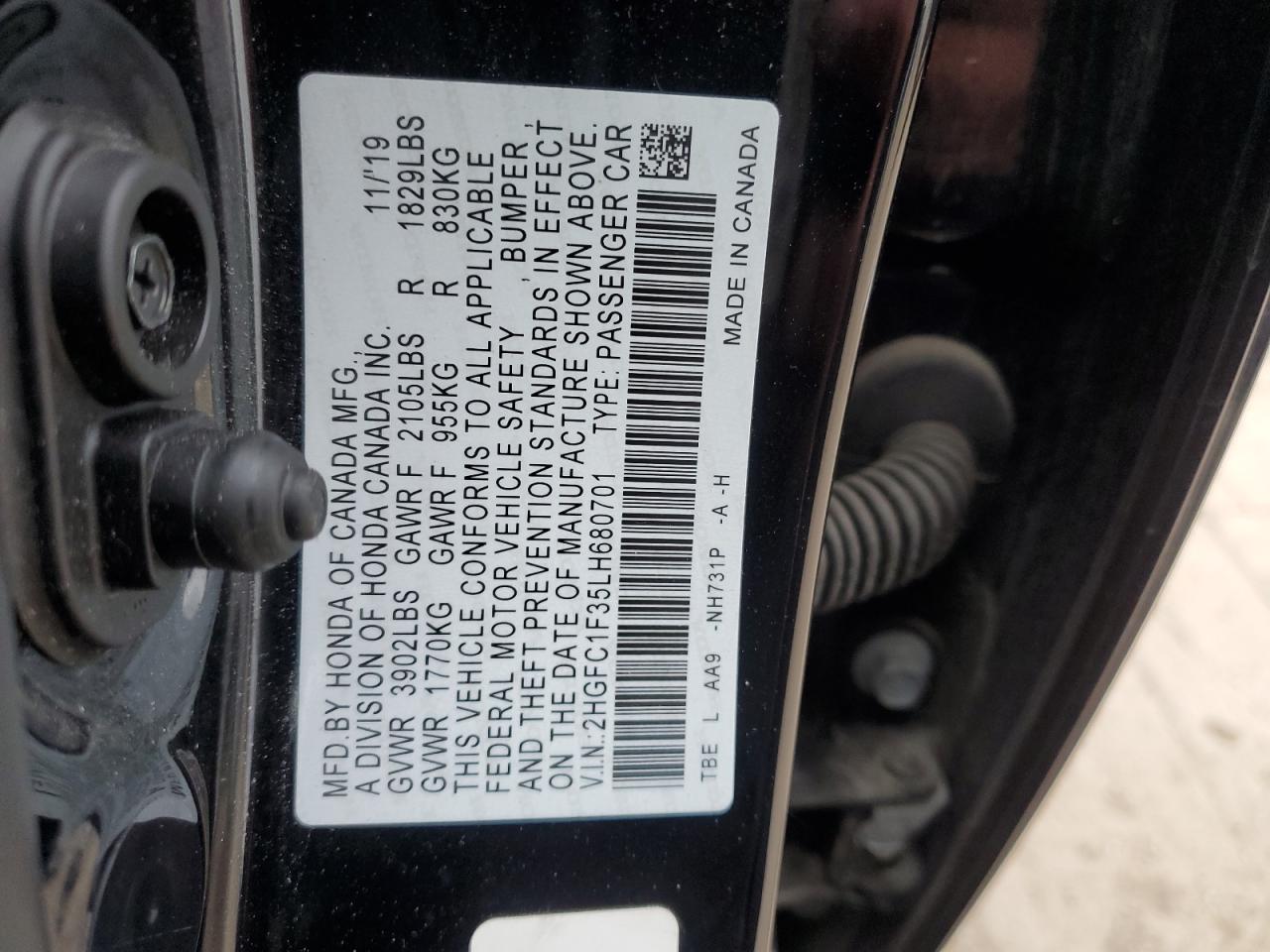 2020 Honda Civic - Image 13