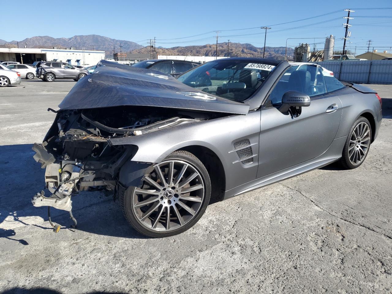 2017 Mercedes-Benz Sl 450 for Sale in Sun Valley, CA - Front End