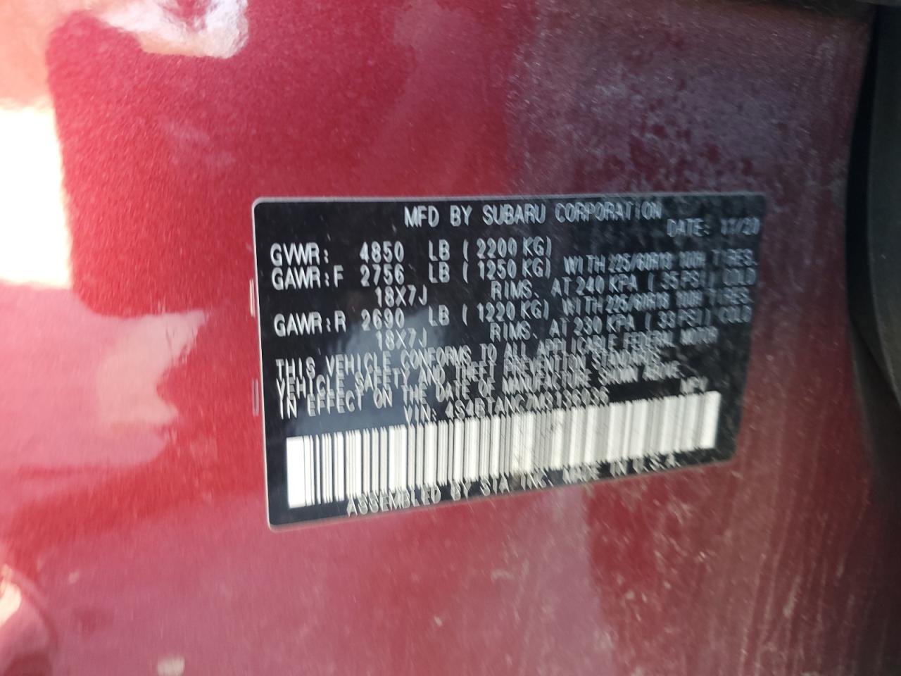 2021 Subaru Outback - Image 14