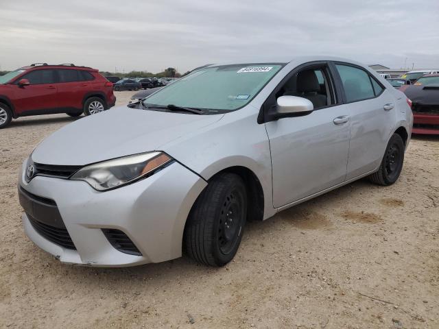  TOYOTA COROLLA 2016 Silver