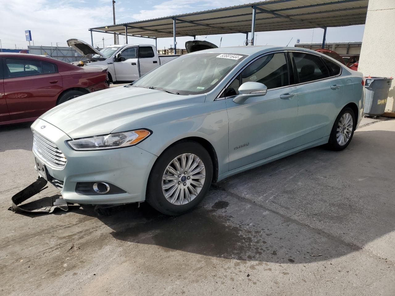 VIN 3FA6P0LU2DR208736 2013 FORD FUSION no.1