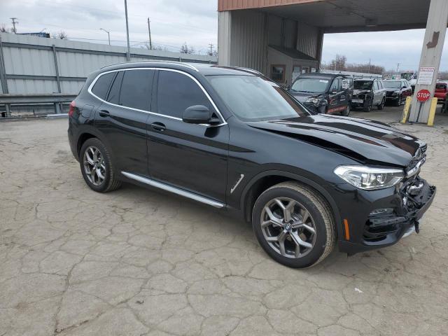  BMW X3 2021 Чорний