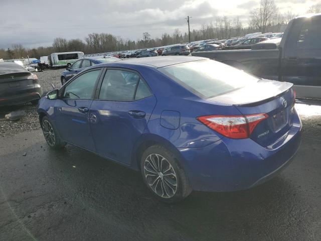  TOYOTA COROLLA 2015 Blue