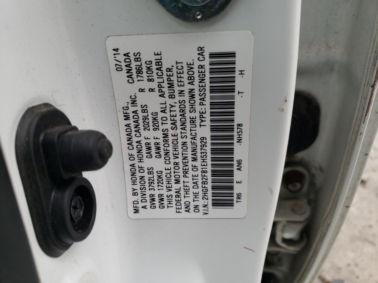 2014 Honda Civic - Image 15