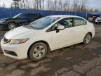 2013 HONDA CIVIC LX for sale at Copart NB - MONCTON