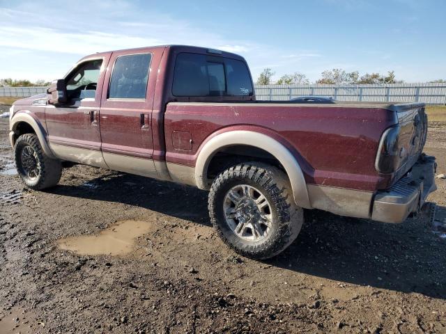  FORD F250 2012 Bordowy