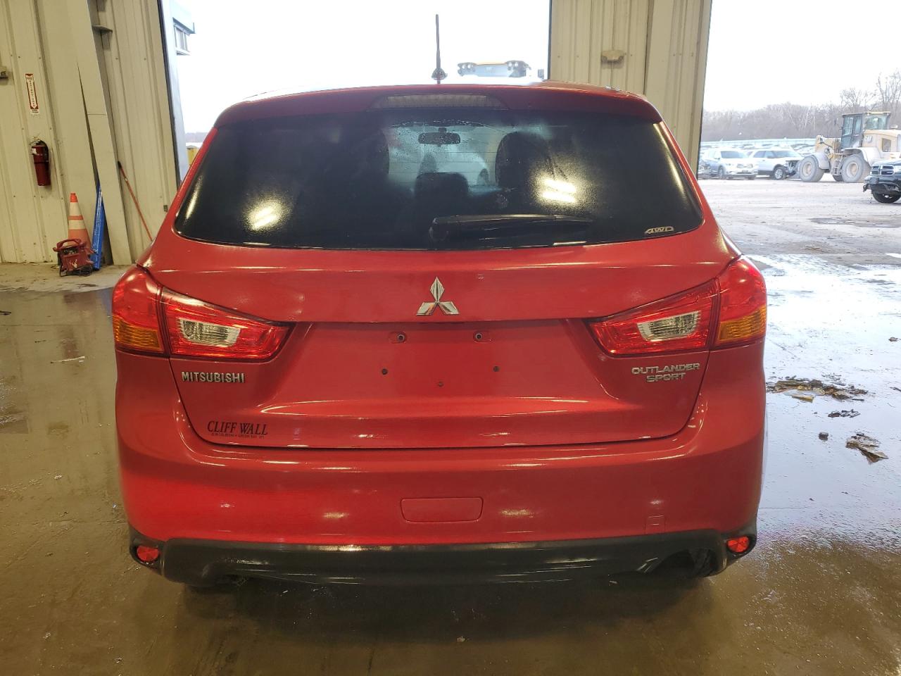 VIN 4A4AR3AUXFE015672 2015 MITSUBISHI OUTLANDER no.6